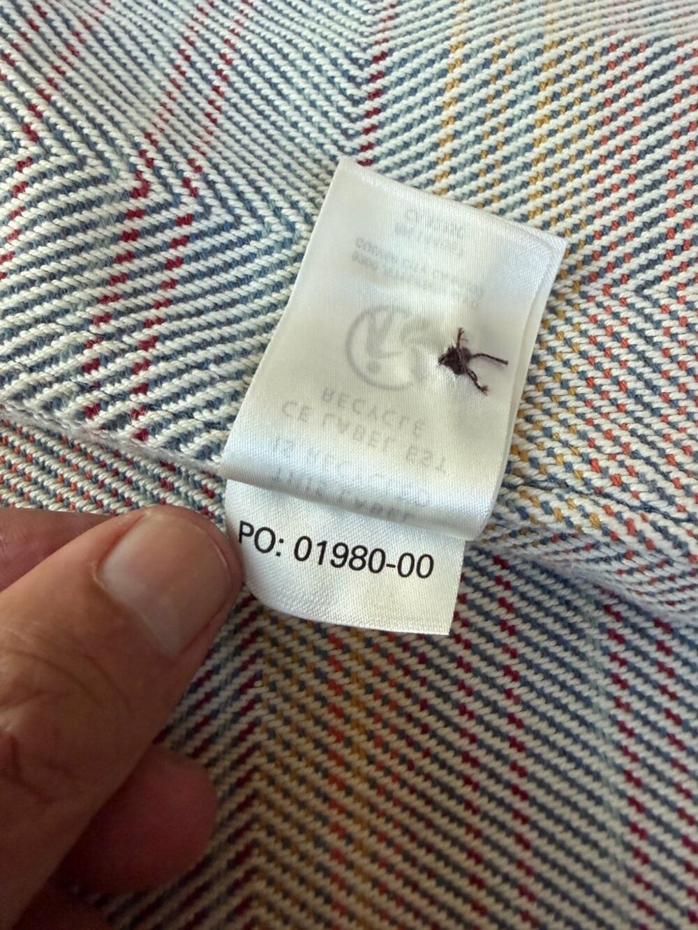 Outerknown Blanket Shirt Sunrise Mojave Stripe Men's Size L - - Picture 11 of 14